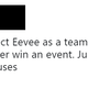 Illustration for article titled Despite Skepticism, Eevee Wins First Major Competitive iPokémon/i Tournament